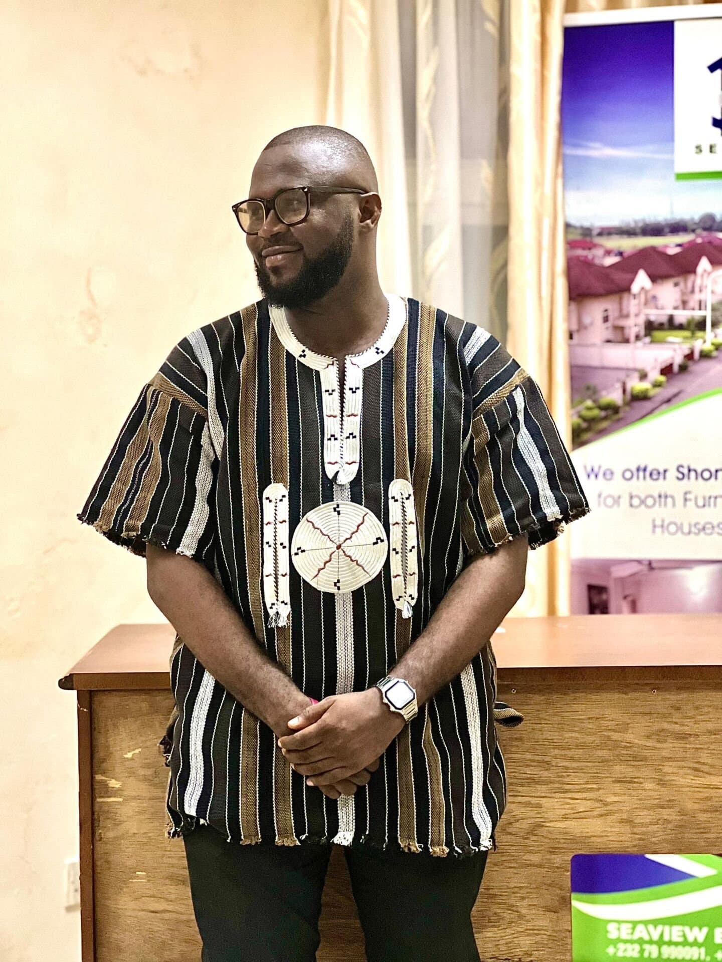 Ibrahim Alpha Mansaray portrait